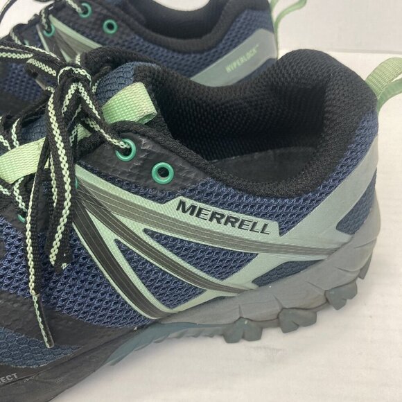 Merrell Trail Running Shoes Womens Size 8.5 Flex Connect Hyperlock Mesh Athletic - Picture 9 of 12